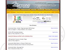 Tablet Screenshot of nfn.ca