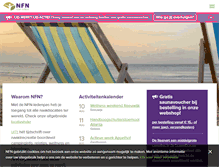 Tablet Screenshot of nfn.nl